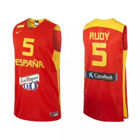 Camiseta Selección España Rudy (600/rojo/amarillo)