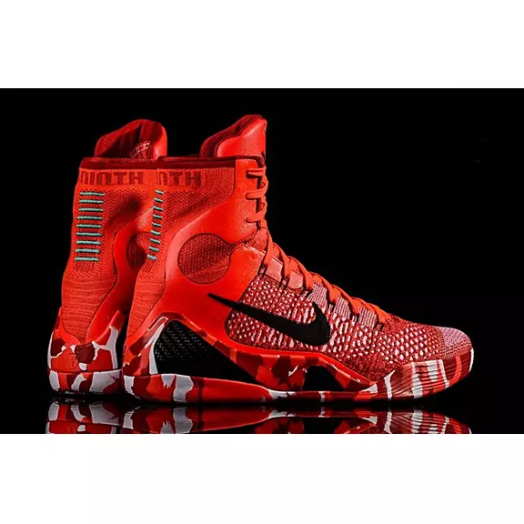 Kobe 9 Elite "Christmas" (600/brightcrimson/negro/blanco)