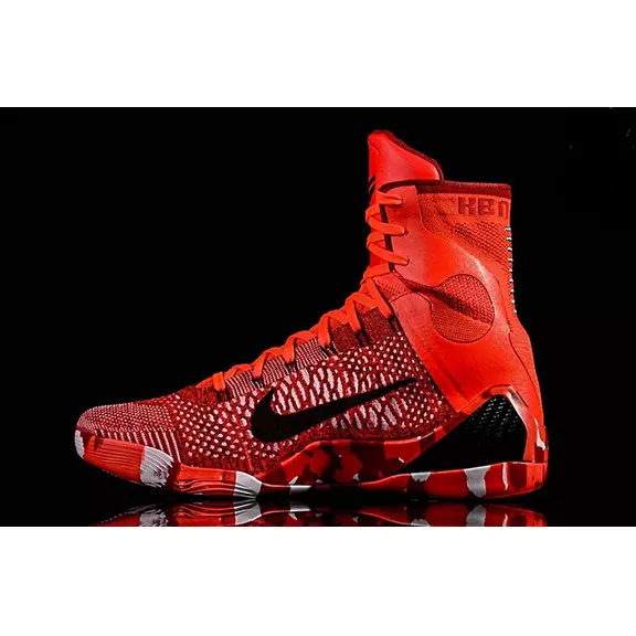 Kobe 9 Elite "Christmas" (600/brightcrimson/negro/blanco)