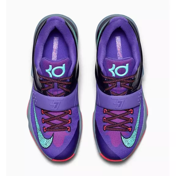 KD VII "Passion Purple" (535/court purple/esmeralda/negro/fuxia)