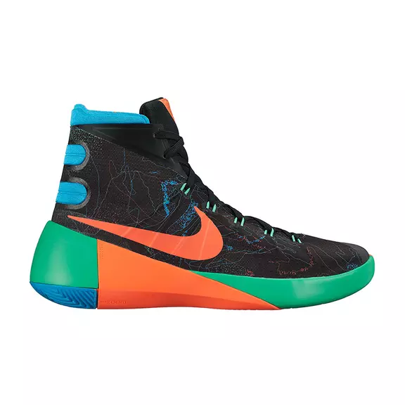Nike Hyperdunk 2015 "Graffiti" (084/black/orange/verde/blue)
