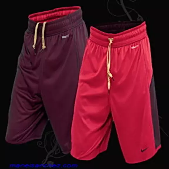 Nike Short Mens Reversible (614/rojo/negro)