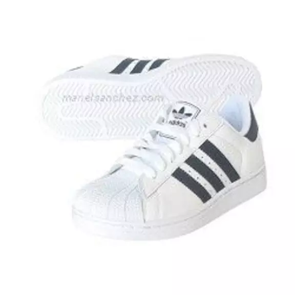 Adidas Superstar II K (36-39)(blanco/navy)