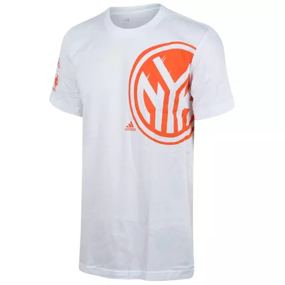 Adidas Camiseta NBA Price New York Knicks (blanco/naranja)