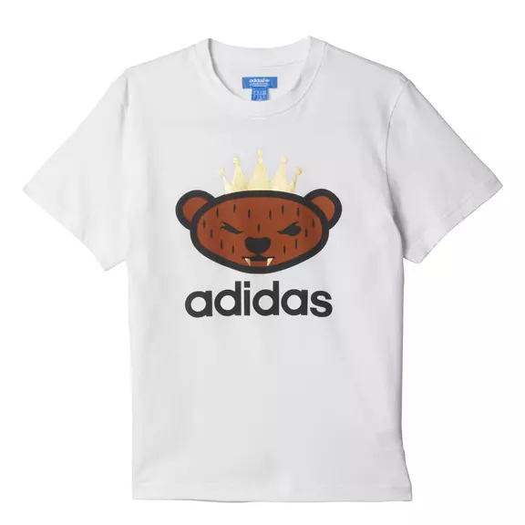 Adidas Originals Camiseta Bear  Logo By Nigo (blanco)