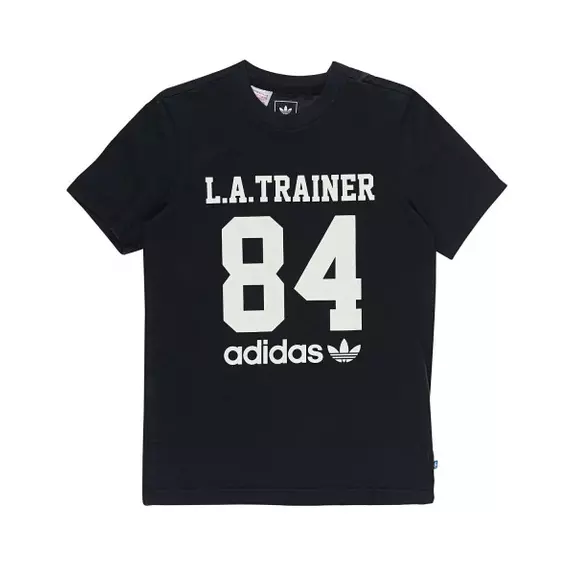 Adidas Originals Junior Camiseta L.A Trainer Logo Essentials (marino/blanco)