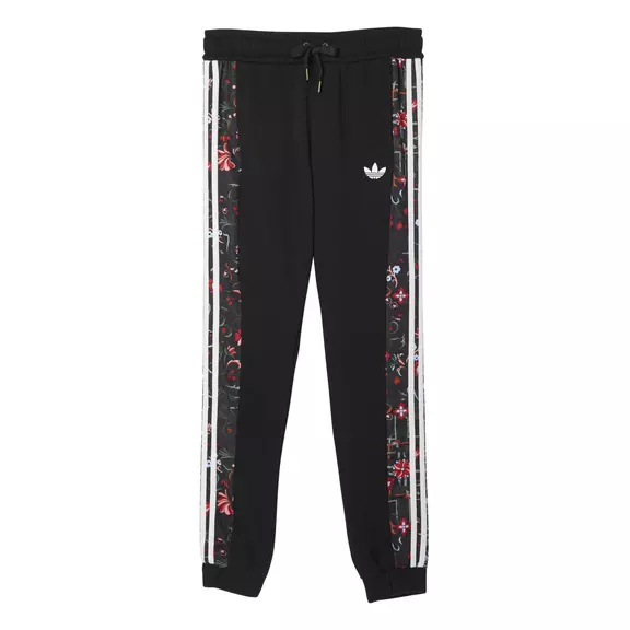 Adidas Originals Mujer Pantalón Moscow Printed Flower Soft Cuffed (negro/multicolor)