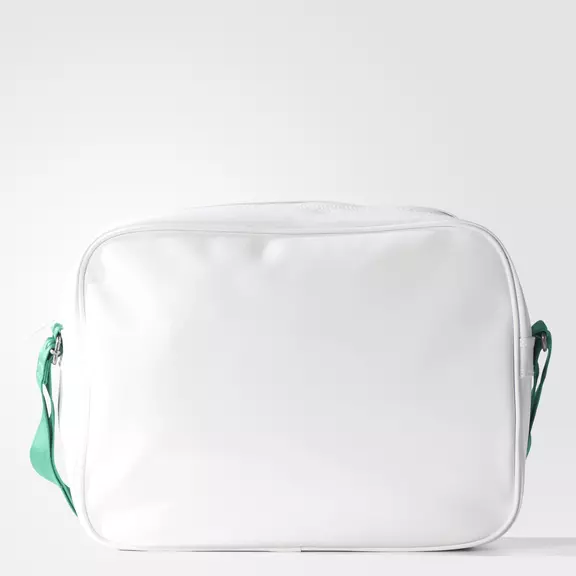Adidas Originals Bolso Airliner Perforated (blanco/verde)