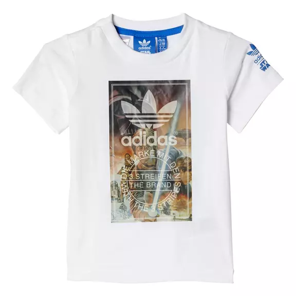 Adidas Originals Camiseta Star Wars Archive Infantil (blanco/multicolor)