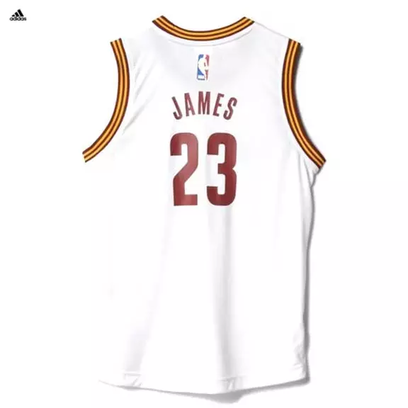 Pack Lebron James #23# Cleveland Cavaliers (blanco)