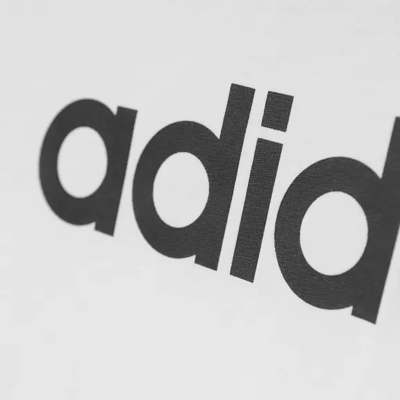 Adidas Junior Girls Camiseta Wardrobe Fun  (blanco/negro/azul)