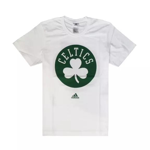 Adidas NBA Camiseta Boston Celtics Logo (blanco/verde)