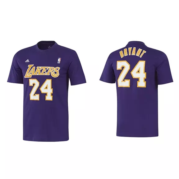 Adidas NBA Camiseta Gametime Kobe Bryant Lakers (purple)