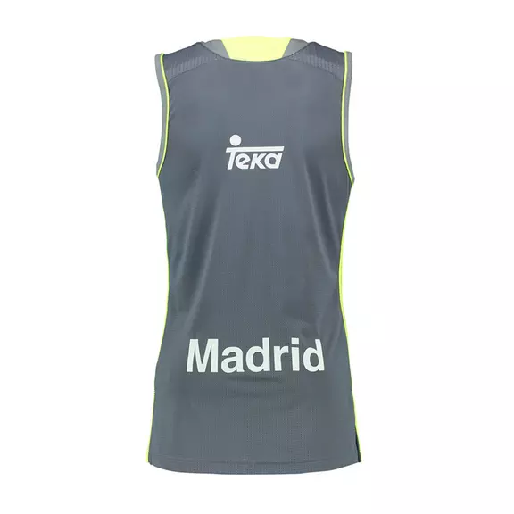 Camiseta Real Madrid Basket 2015/16 (gris/volt)