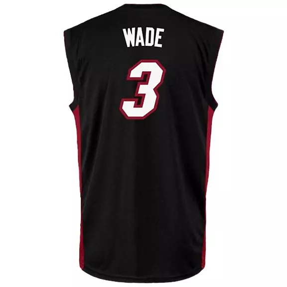 Adidas Camiseta Réplica Wade Miami (negro)