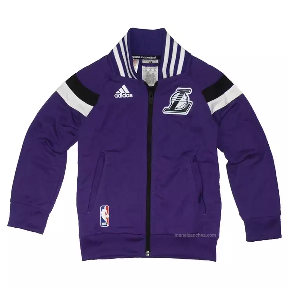 Adidas Chaqueta Niño NBA Lakers Winter Hoops (purpura/blanco)