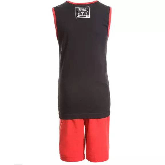 Adidas NBA Minikit Chicago Bulls Washed (negro/rojo)