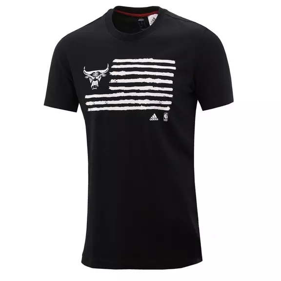 Adidas Camiseta NBA Bulls Washed 2 (negro/blanco)