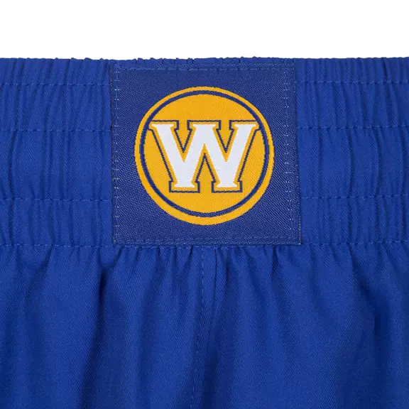 Adidas NBA Short Swingman Golden State Warriors (azul/amarillo/blanco)