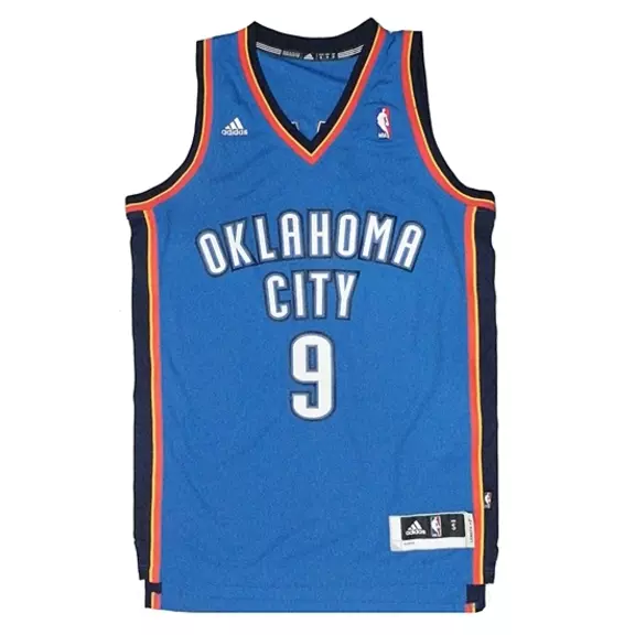 Camiseta NBA Swingman Serge Ibaka Oklahoma (azul)