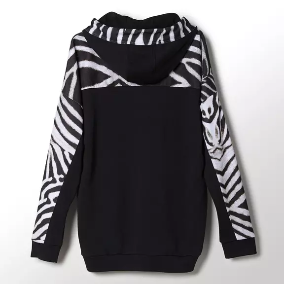 Adidas Original Sudadera Zebra (negro/gris/blanco)
