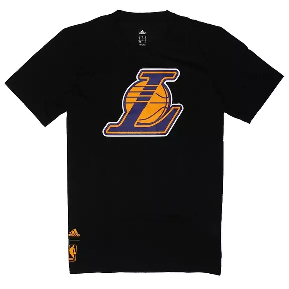 Adidas Camiseta NBA Lakers Logo Fan Winter (negro/ama/pur)