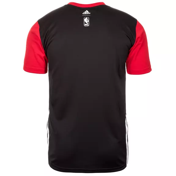 Adidas Camiseta NBA Chicago Bulls Summer Run (negro/rojo/blanco)