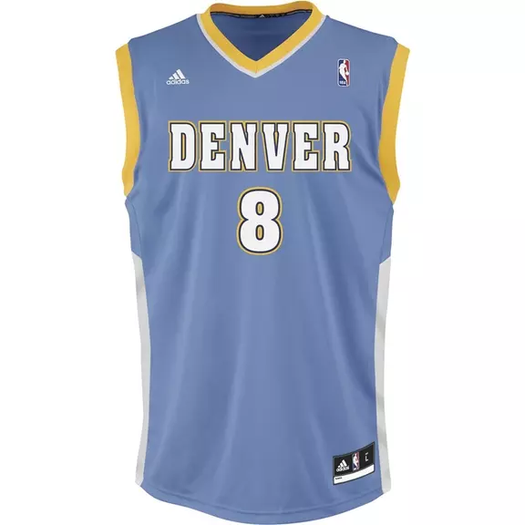 Adidas Camiseta Réplica Gallinari Denver Nuggets (celeste)