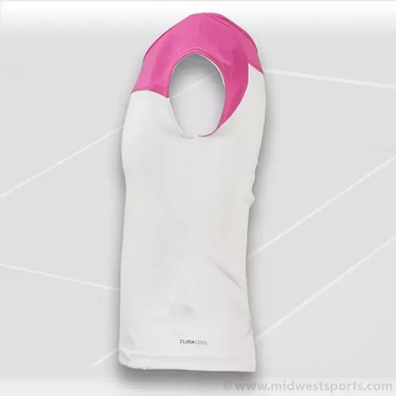 Adidas Camiseta Tennis Girls Response (blanco/rosa)