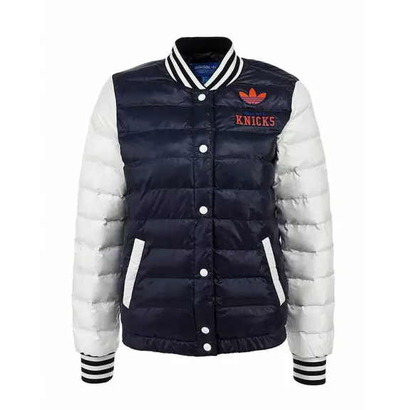 Adidas Original Chaqueta Mujer Knicks Varsity  (azul tinta/blanco)