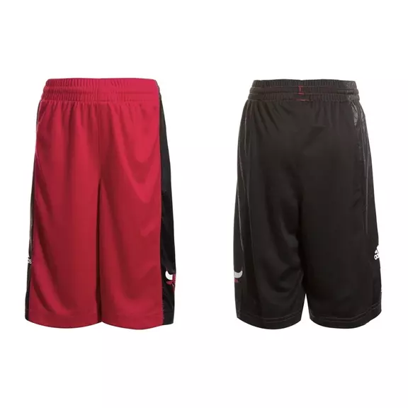 Adidas Short Niño Chicago Bulls (rojo/negro)