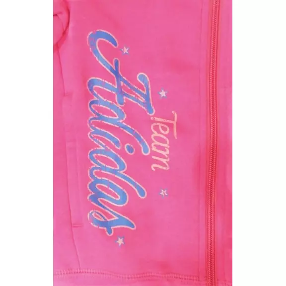 Adidas Sudadera Young Girl Full Zip (rosado brillante)