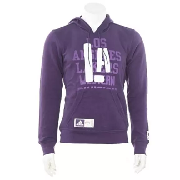 Adidas Sudadera Angeles Lakers Washed Hooded (purpura)