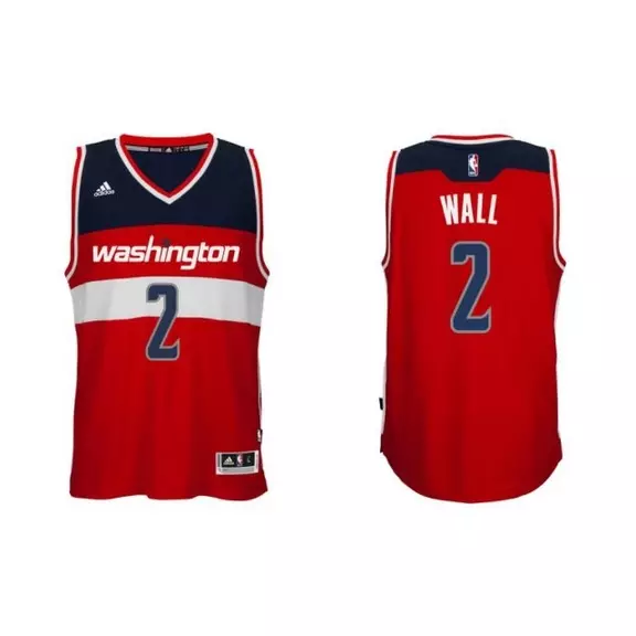 Adidas Camiseta Swingman John Wall Wizards (rojo/marino/blanco)