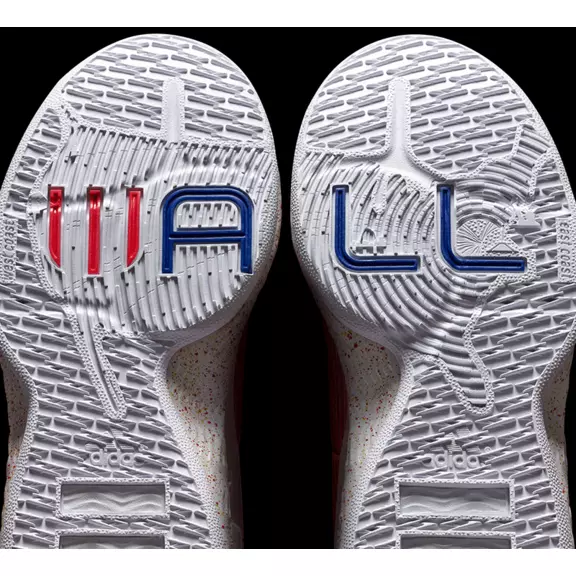 Adidas John Wall 1 "Alternate Away Álex Abrines" (scarlet/blanco/azul)
