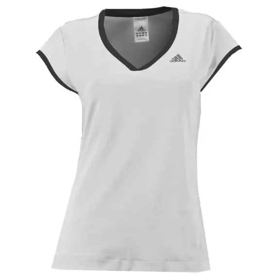 Adidas Camiseta Mujer Galaxy Cap Sleeve (blanco/negro)