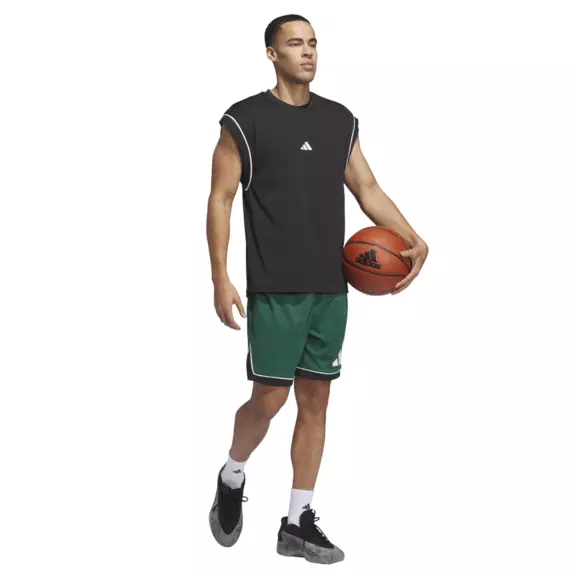 Adidas Basketball Badge of Sport Shorts "Team Dark Green"