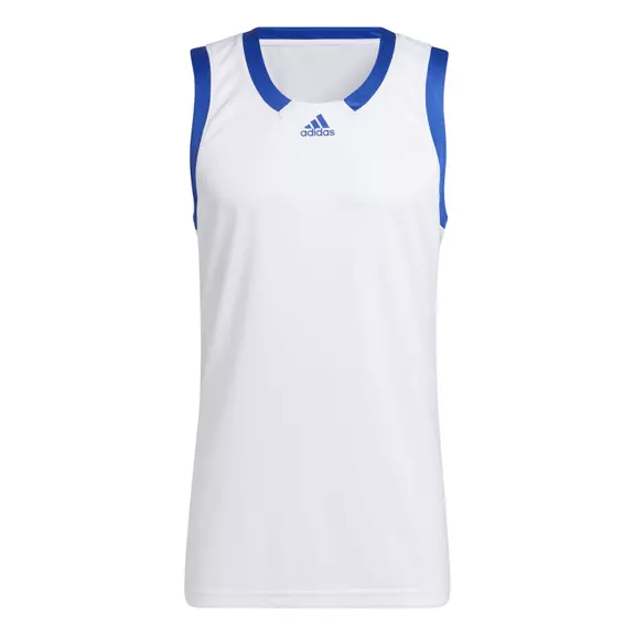 Adidas Basketball Icon Squad Jersey "White-Blue"