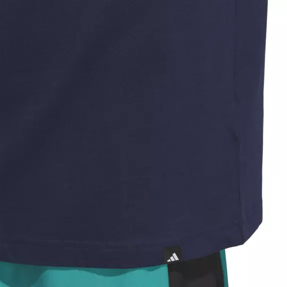 Adidas Basketball Novelty Eclipsed Graphic Tee "Night Indigo"