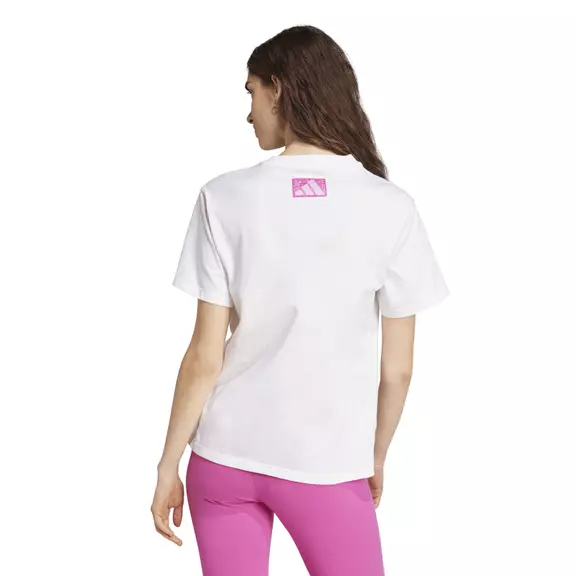 Adidas Camo Graphic T-Shirt "White-Pink"