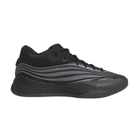 Adidas DAME X "Black-Iron Metallic"