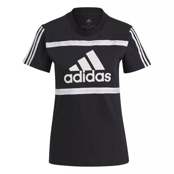 Adidas Essentials Logo Colorblock Cotton Tee