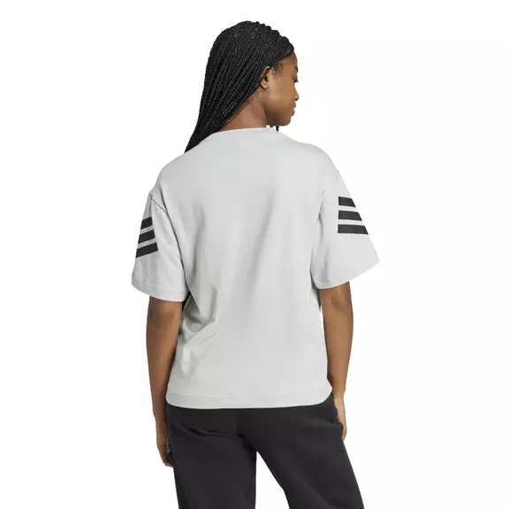 Adidas Future Icons 3-Stripes T-Shirt "Wonder Silver"