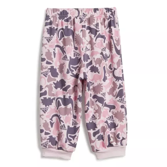 Adidas Infants Dino Camo AOP FT Jogger Set "Clear Pink"