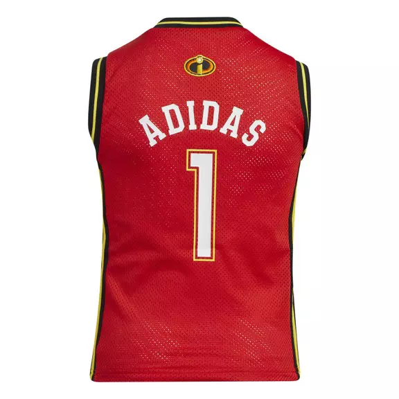 Adidas Kids Basketball Disney Pixar Metroville Tank Top "Vivid Red"