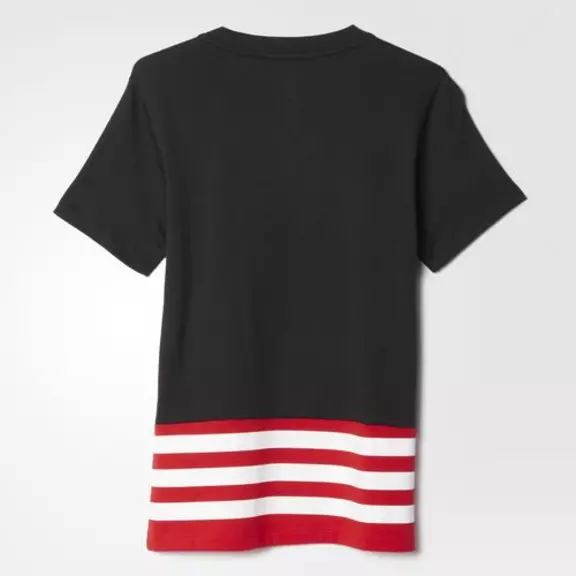 Adidas Originals Camiseta Youth FL (black/scarlet)