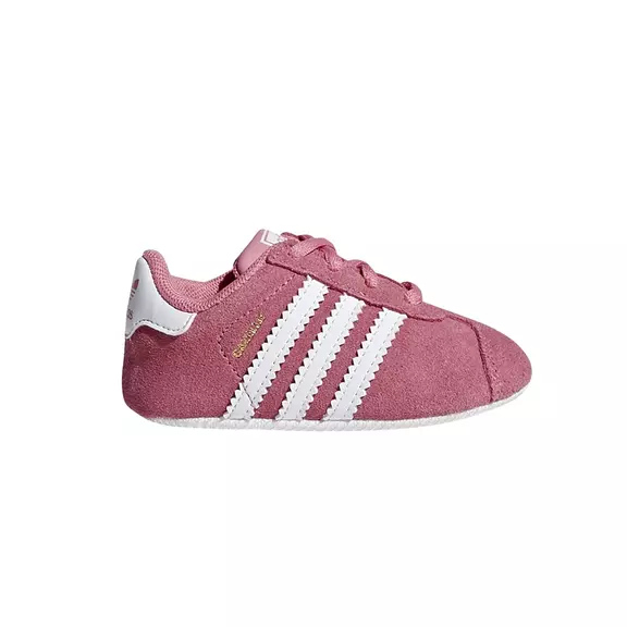 Adidas Originals Gazelle Crib Infants (Pink/White/White)