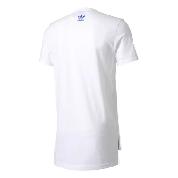 Adidas Originals Herringbone Block Tee (white/blue)