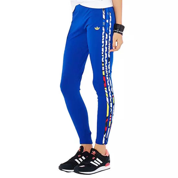 Adidas Originals Leggins Super Logo Rita Ora (azul/multicolor)