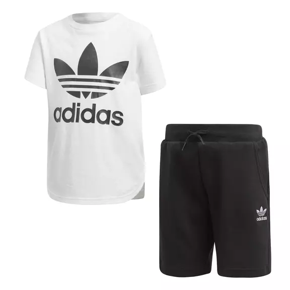 Conjunto Adidas Originals Logo Trefoil Superstar Set (White/Black)